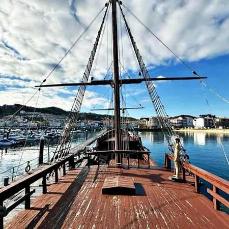 Feriehus Holibai, Viaxeiro, Apto Tranquilo Y Moderno Baiona